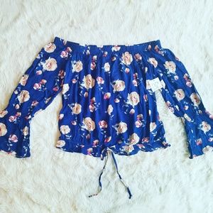 Nordstrom BP off the shoulder top